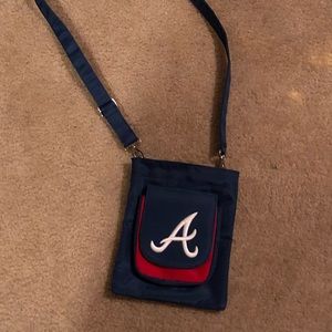 Atlanta Braves crossbody purse